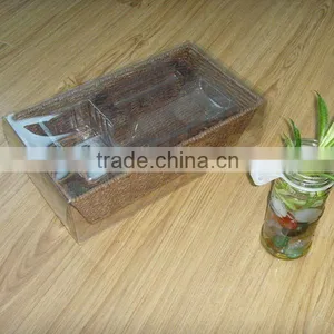 Clear PET Folding Box With Blister Insert Tray for Packaging Cosmetic Gift Set thumbnail-1