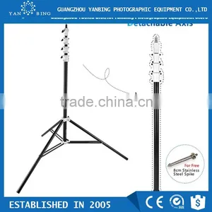 Factory Supply HPUSN Four-section Photographic Heavy Duty Aluminum Telescopic Air-cushion Light Stand thumbnail-1
