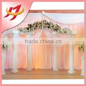 Fancy and Elegant Wedding Portable Stage Curtain Stage Backdrop Fabric thumbnail-3
