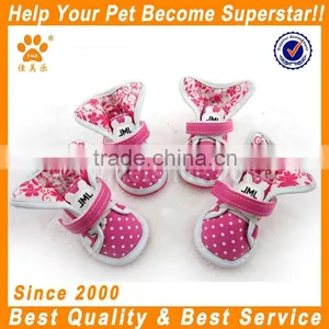 JML Latest Design Durable Canvas Dog Shoes for Sale OEM Canvas Shoes for Dog Pet thumbnail-4