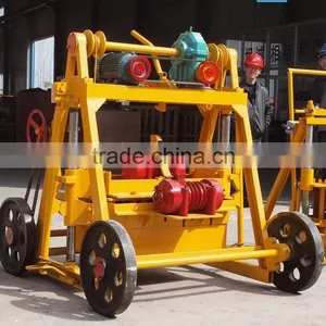 Factory Price Manual Concrete Brick Making Machine Sale QT40-3B thumbnail-1