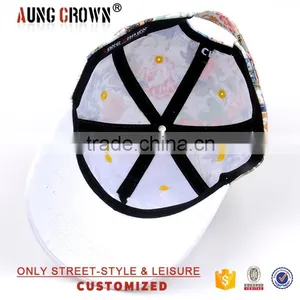Fashion Floral Baseball Caps for Girls thumbnail-6