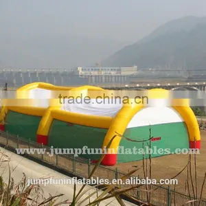 Commercial PVC Inflatable Tent With Netting Cover Outdoor Inflatable Paintball Arena thumbnail-1