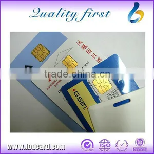 LBD PVC Printing Card Contact Smart IC Card 86x54mm Chip SLE4442 thumbnail-1