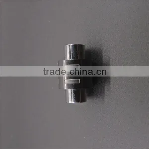 Stainless Steel Casting Charm Jewelry Silver DIY Bracelet Beads With Round Shape thumbnail-3