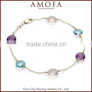Korean Style 2016 New Design Semi Precious Stone Bracelet thumbnail-1
