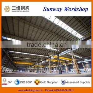 Big Span Self-Design Steel Structure Workshop for Sale thumbnail-1