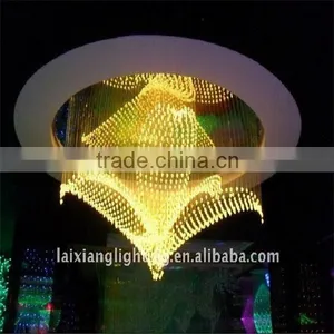 Decorative Hanging Modern Ceiling Lamp, Crystal Fiber Ceiling Lamp thumbnail-1