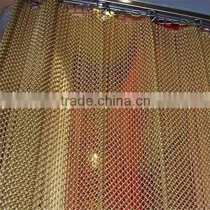 Decorative Copper Wire Mesh /decorative Chain Link Mesh thumbnail-1