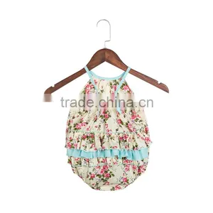 New Fashion Baby Girl Vintage Lace Romper Elegant Design for 0-3 Years Old Baby Girl thumbnail-3