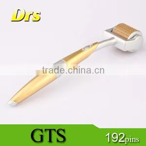 Gold Handle Brown Head Zgts Titanium Derma Roller thumbnail-3