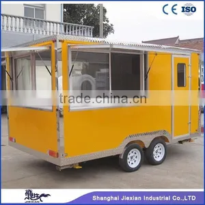 JX-FS400D High-quality Shanghai Jiexian Good Finishing Outdoor Mobile Food Truck thumbnail-2