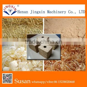 Automatic Double Mouth Sawdust Pallet Block Making Machine thumbnail-4
