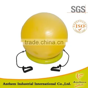 Yoga Ball With Stretch Tube,yoga Ball With Handle,exercise Ball With Handle thumbnail-1