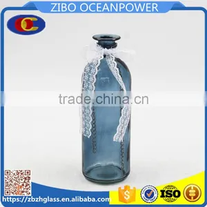 Small Mouth Colorful Glass Vase With Decoration thumbnail-1