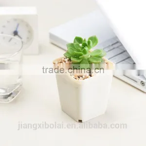 Garden Flower Pot,various Size Plastic Flower Pot ,colorful Square Flower Pots thumbnail-2