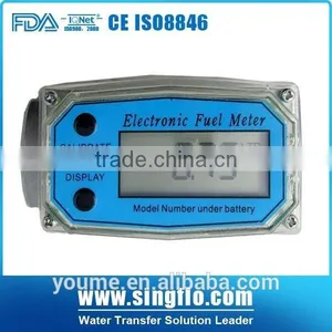 Singflo 10--200L/min Electric Mini Water Meter/ Fuel Meter/gas Flow Meter thumbnail-1