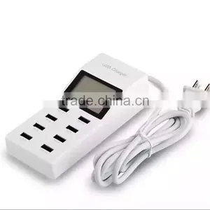 8 Multi-Port USB Charging Station Wall Travel Charger USB Socketet thumbnail-1