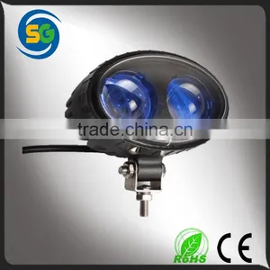 DC10-80V LED Spot Light 10w Blue Dot Warning Light for Forklift thumbnail-4