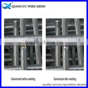 12 Gauge Welded Wire Mesh Panels, Curvy Welded Wire Mesh Fence, Galvanized 5x5 Welded Wire Mesh thumbnail-3
