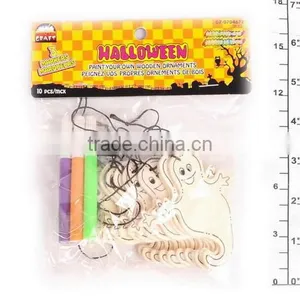 2014 New Arrival Halloween Hanging Wooden Items Diy Painting thumbnail-1