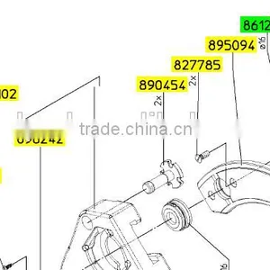 Parts for Linking and Holding Device of Handtmann Sausage Filler thumbnail-3