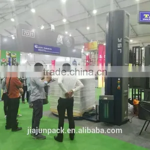 Good Price Newest Fully Automatic Pallet Wrapper With 300% Pre-stretch SIEMENS Control System CE thumbnail-5