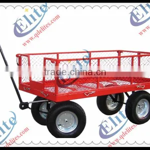 Trolley Garden Bed, Flatbed Trolley, Truck With Fold Down Sides thumbnail-1