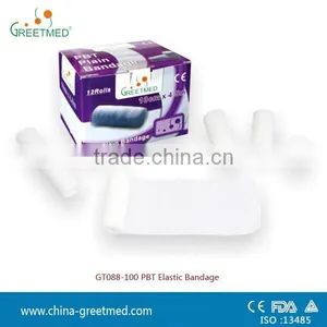 Cheap Price Medical Spandex Pbt Cotton Elastic Bandage thumbnail-2