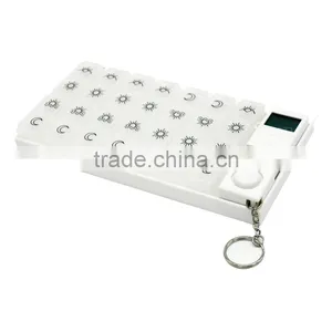 Plastic Organizer 7 Day Electronic Pill Box With Alarm thumbnail-2