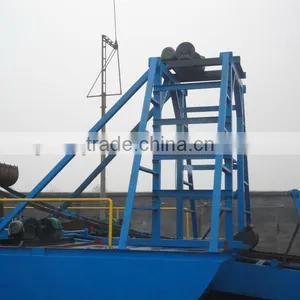 High Capacity River Sand Digging Bucket Chain Mining Dredger Sale thumbnail-3