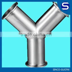 ASME/ANSI B16.9 Stainless Steel y Pipe Fitting Steel thumbnail-1