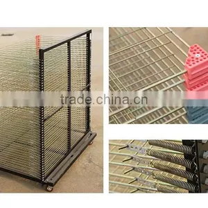 Zinc Coated Paper/ PVC/ PET/Cardboard Screen Finishing Drying Rack thumbnail-1