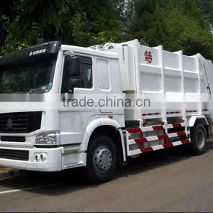 Howo Garbage Waste Compactor Truck Nade in China thumbnail-1