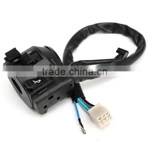 Top Selling Design Universal 12V Motorcycle 7/8'' Handlebar Horn Turn Signal Electrical Start Button Switch Black Best Promotion thumbnail-3