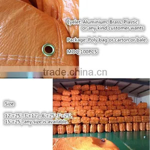 Hot Selling Reinforced Plastic Tarpaulin With Eyelets pe Tarpaulin Canvas Sheet thumbnail-2