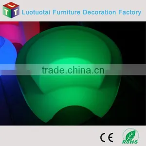 High Quality Lighting Led Furniture/ Color Changing Led Sofa / Rechargeable Outdoor Led Chair thumbnail-2