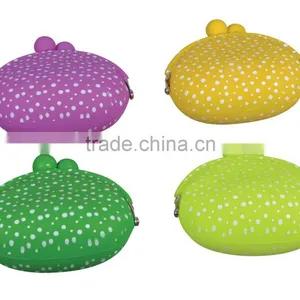Mini Good Selling Silicone Wallet/silicone Ladys Purse thumbnail-1