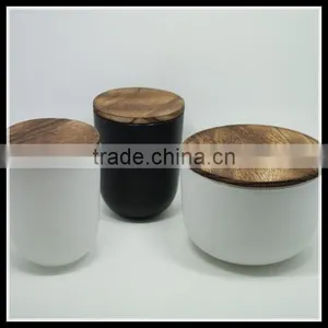 New Color Round Glass Tealight Candle Holder Wholesale Candle Jars thumbnail-4