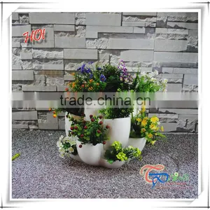 China Factory Decorative Flower Tower Planter thumbnail-1