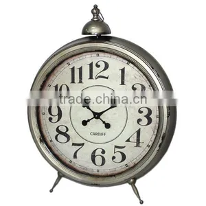 Hot Sale!!!Antique Metal Decorative Floor Standing Clock thumbnail-1