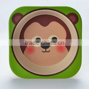 Printed Kids Bamboo Fiber Bowl thumbnail-1