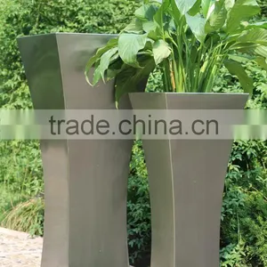 FO-9009 Stainless Steel Plant Pots, Decorative Pot thumbnail-1