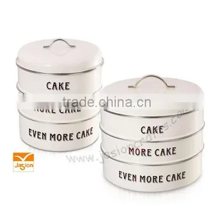 Metal Stacking Bin Set for Cake thumbnail-1
