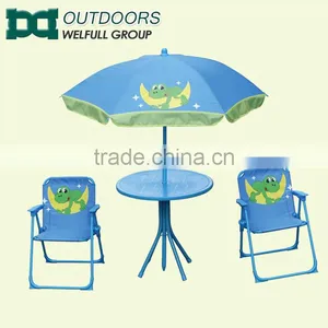 Security Kids Folding Picnic Table and Chairs thumbnail-1