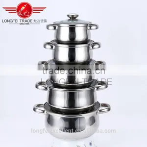 China Cheap High Quality Wholesale Market Soup Pot Set/cooking Pot thumbnail-1