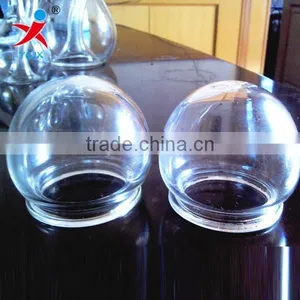 Manufacturer of Custom Led Lamp Glass/explosion-proof Glass Lamp Shade, the Glass Ball Half Outdoor Shield thumbnail-1