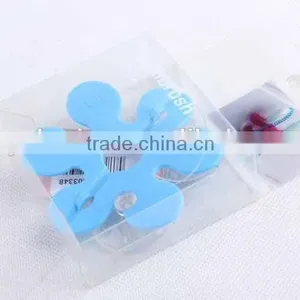 Flower Shaped With Two Suckers Folding Toothbrush Holder thumbnail-4