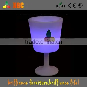 Led Light Ice Bucket Ice Container Beer Barrel thumbnail-3