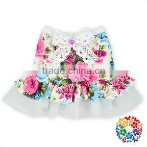 Pet Accessories Dog Clothes Flower Lace Chiffon Dog Cat Pet Wedding Dress Cat Dog Clothes thumbnail-1